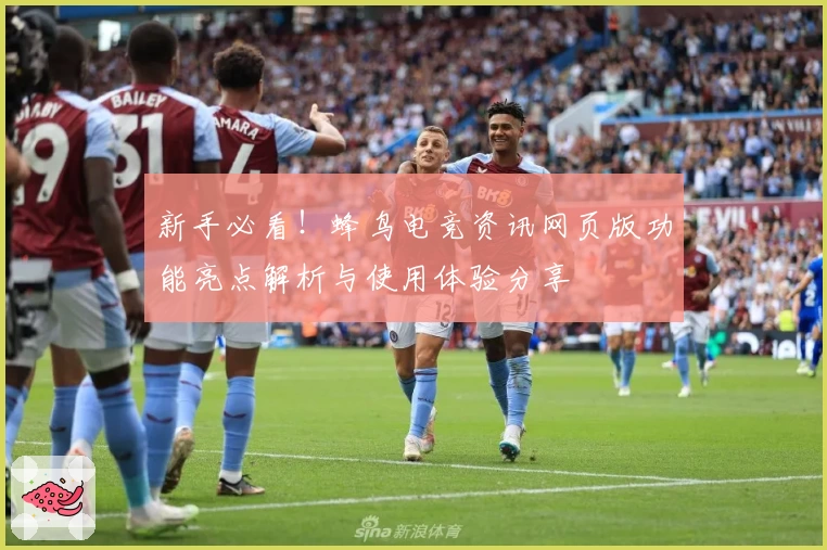 新手必看!蜂鸟电竞资讯网页版功能亮点解析与使用体验分享